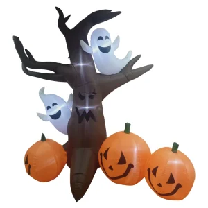 インフレータブル 防水 ハロウィン LED ストリングライト IP44等級 カスタム長さ バルブ AC 110V 25000時間の寿命 1年保証