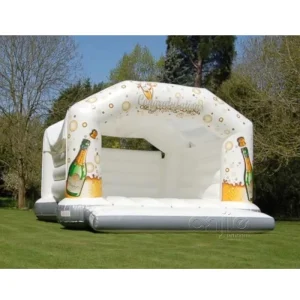 Inflatable Wedding Bouncer Adult White Jumping Castle for Wedding