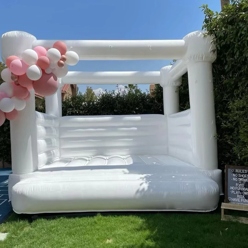 บ้านกระโดดยางพาราสำหรับงานแต่งงาน โรงงานผลิต วัสดุ PVC ปราสาทยางพารา