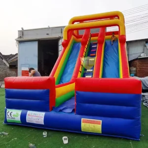Inflatable Wet Dry Bounce Slides Manufacturer Inflatable Games for Playground