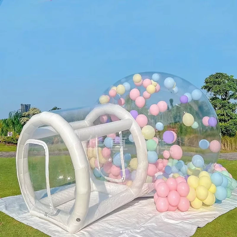 Inflatable White Transparent Bubble Tent Bubble Bounce Dome House Balloon Bubble House