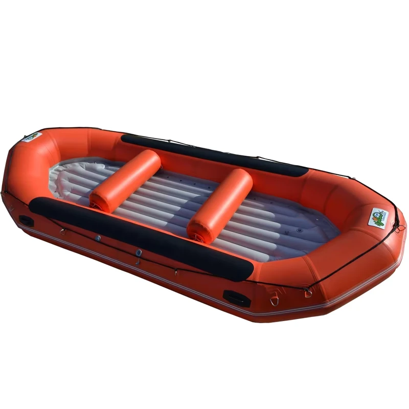 Aufblasbares Weißwasser 6 Personen Professionelles PVC Floß Aufblasbares Schwimmfloß