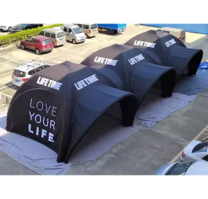 Carpa inflable de publicidad X, carpa inflable personalizada para eventos