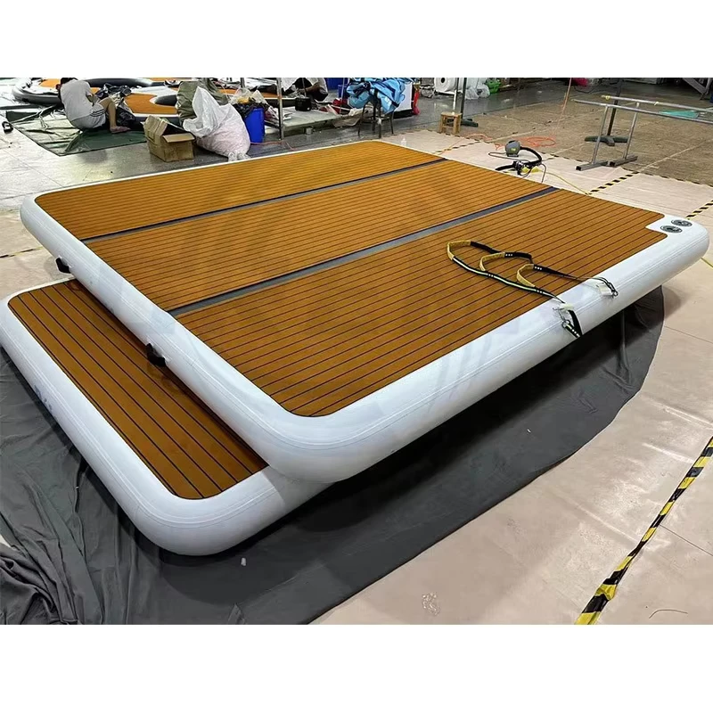Inflatable Yacht Dock Platform Docking Pontoons Platform Jetski Floating Boat Docks