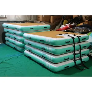 Dock de yacht gonflable, plateforme flottante, échelle pour bateaux