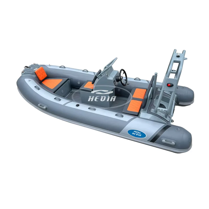 인플레이터블 요트 럭스 RIB 390 알루미늄 보트
