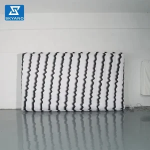 Inflatable Zebra Wall Art Texture Tent Awning Inflatable Zebra Lattice Wall Art Installation Texture Modeling