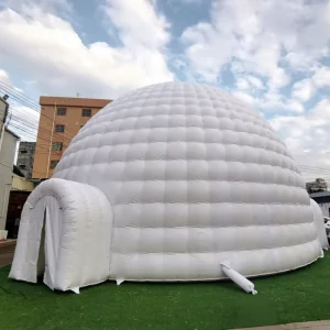 Inflatable air Tent Led Light Dome Event Show Tent Custom Color Show Nightclub Igloo Camping Tent