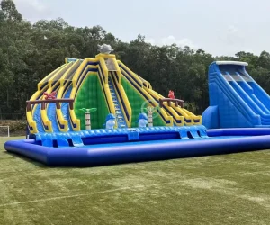 Inflatable water park slide giant inflatable slide adult water slide