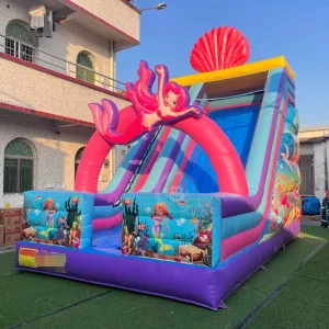 Inflatable water slide commercial inflatable slide