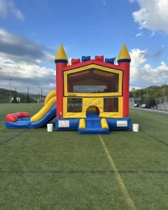 Inflatables Commercial Bounce House Combo Gonfiabili Maison Gonflable Bouncy Castle with Wet Slide Water Pool