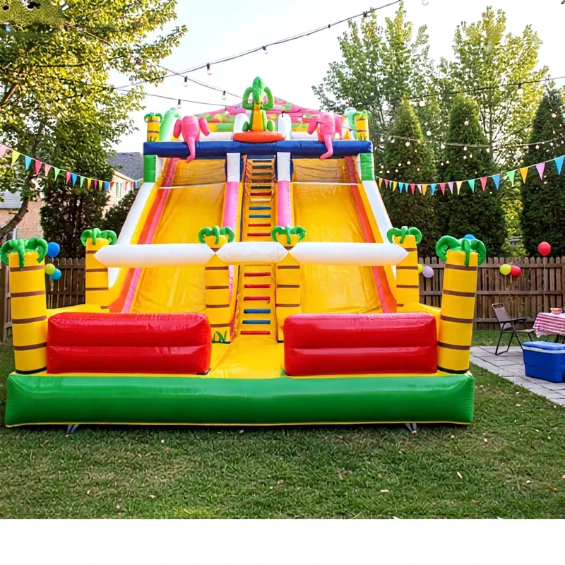 Château gonflable pour enfants en PVC, jeux de saut extérieur, parc trampoline, parc aquatique