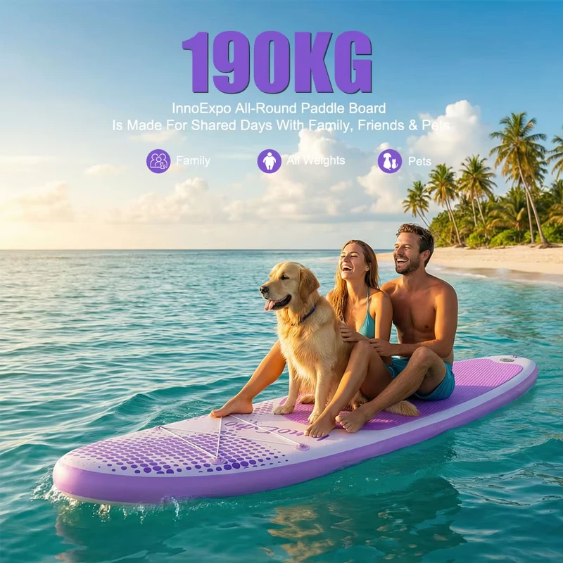 InnoExpo Dropshipping 11' Papan Selancar Stand Up Paddle Board Inflatable