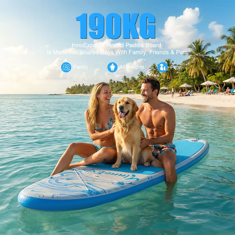 Harga Dropshipping InnoExpo Papan Dayung Inflatable SUP Papan Dayung Berdiri Papan Selancar Paddleboard