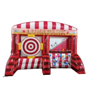 Interactive 2 in 1 Indoor Outdoor Carnival Games for Park Inflatable Archery Range Floating Ball Shooting Target Dart