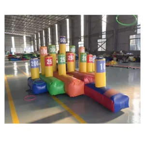 Interactive Carnival Fun Game Inflatable Ring Toss Game for Party Event