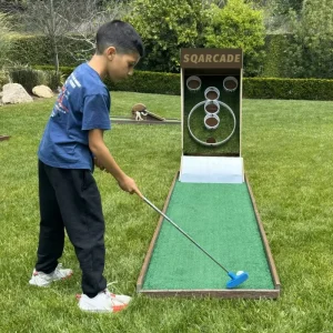 Interactive Event Game Skee Putt MINI Golf Game Outdoor Mini Golf Carnival Party Game for Event Rental Amusement Equipment