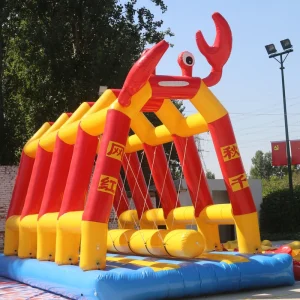 Interactive Inflatable Ball Swing Soft Bouncing Sphere Swing for Kids Play Center Theme Park Carnival Outdoor Event Fun Toy Game