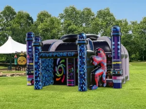 Interactive Inflatable Battle Dome Laser Tag Arena Laser Maze Tent for Commercial Party Rentals and Entertainment Centers