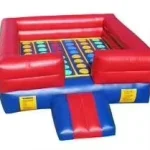 Interactive Inflatable Twister Bouncer Game for Outdoor Group Activities
