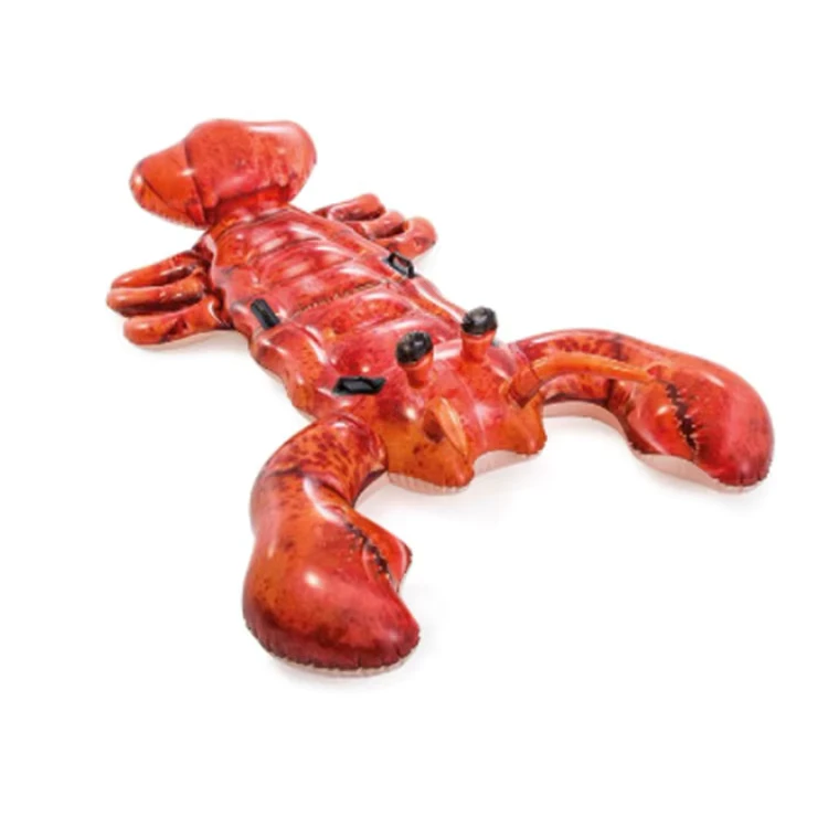 Intex 57533 Summer Lobster Ride on Inflatable Swimming Pool Float