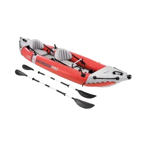 Intex 68309 Excursion Pro 4m Inflatable Kayak Outdoor Water Activities Convenient Accessory Paddle Pump PVC Hull 2 Person