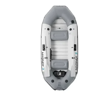 Intex 68373 Mariner 3 Professional Series Sailing Boat Set Inflatable Boat Outdoor Water Sport Portable Kayak