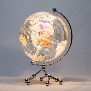 Islamic Glooming Novel Gifts Kid Celestial Inflatable World Clear Novelty Gifts Globe Earth Globe Decor Globe