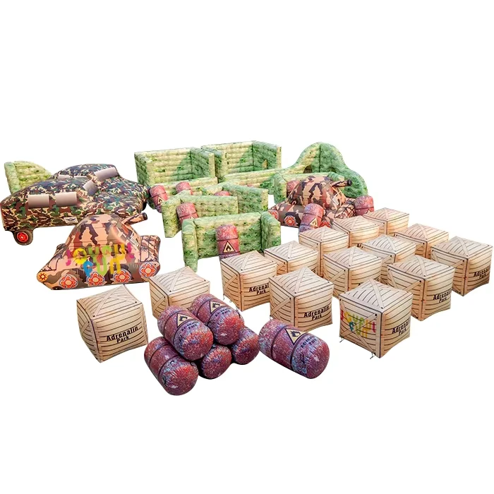 JOYFUL FUN Inflatable Paintball Inflatable Paintball Bunkers