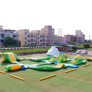 JOYFUL FUN Inflatable Water Park Obstacle Course Aqua Park Inflatable Inflatable Water Park