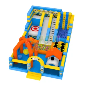 JOYFUL FUN New Design Customized Commercial Obstacle Course Inflatable Playground