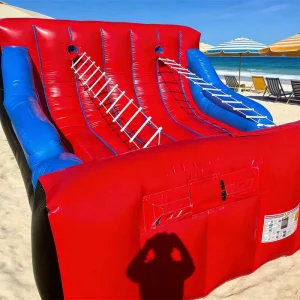 Jacob’s Ladder Race Inflatable Climb Ladder Game Carnival Party Event Rentals Bounce House Portable Customized Color PVC
