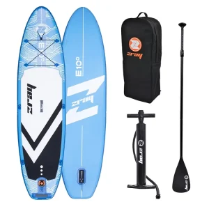 Jilong Zary Outdoor Water Sports for Air Inflatable SUP Stand Up Paddle Board Blue Sky Surfboard Suitable with Fin Boarding