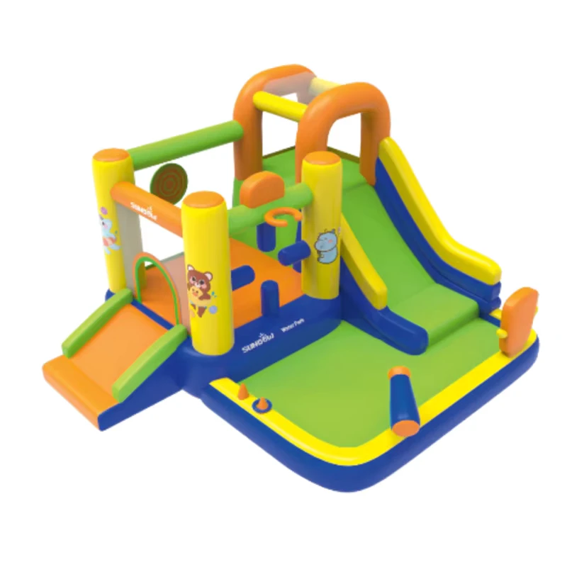Casa Inflable, Castillo Inflable para Niños con Tobogán