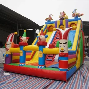 Jumping Bouncer Castle Inflatable Dry Slide Outdoor Amusement Park with Bounce House Inflatable Fun City