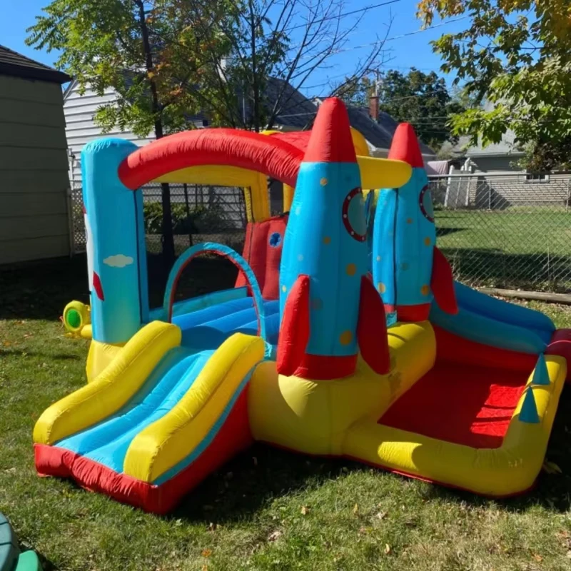Springkasteel Inflatable Kasteel Bouncy Kasteel Kinderen Commercieel voor Buiten Speelplaats