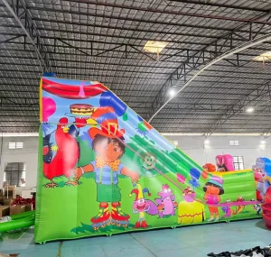 Jumping House Bouncer Combo Slide Bounce Slide Inflatable Slides With Blower