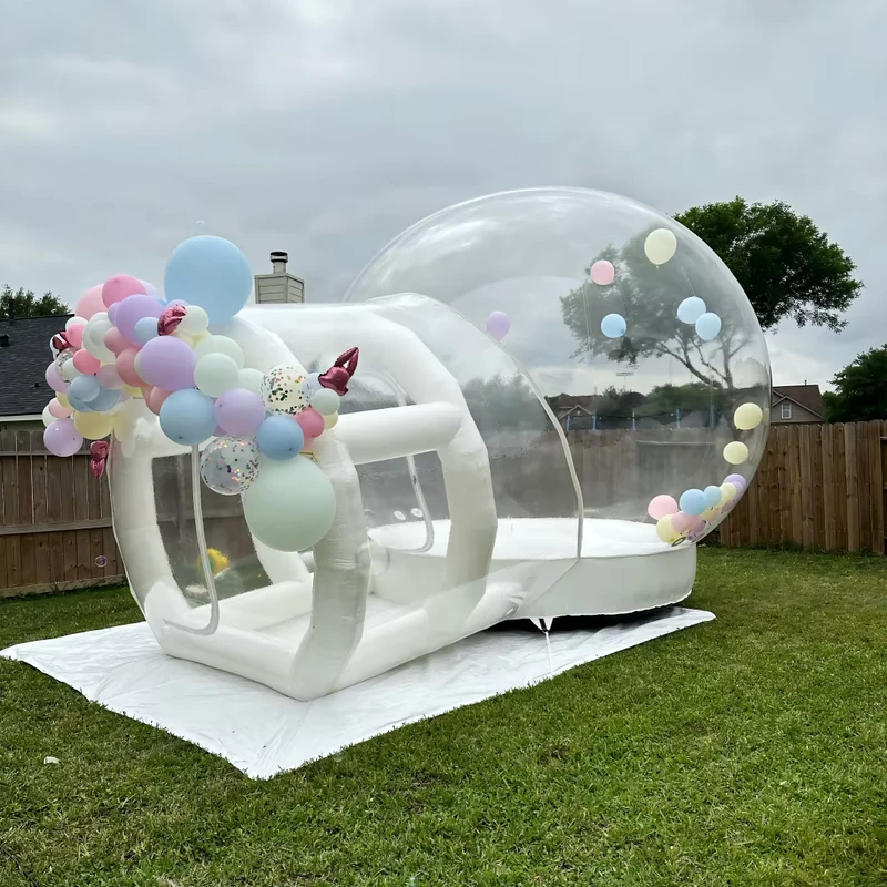Springfoto Decoraties Lucht Draagbaar Feest Buiten met Ballonnen Kinderen Bouncy Dome Tuin Ballon Tent Inflatable Bubble Huis