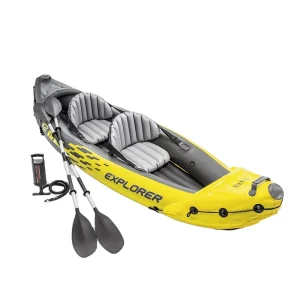 K2 Kayak 2 Person Inflatable Kayak with Paddle