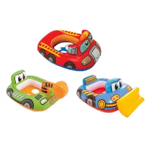 KIDDIE FLOATS Asiento Inflable para Bebés de Dibujos Animados, Flotador para Piscina Infantil, Flotador de Coche