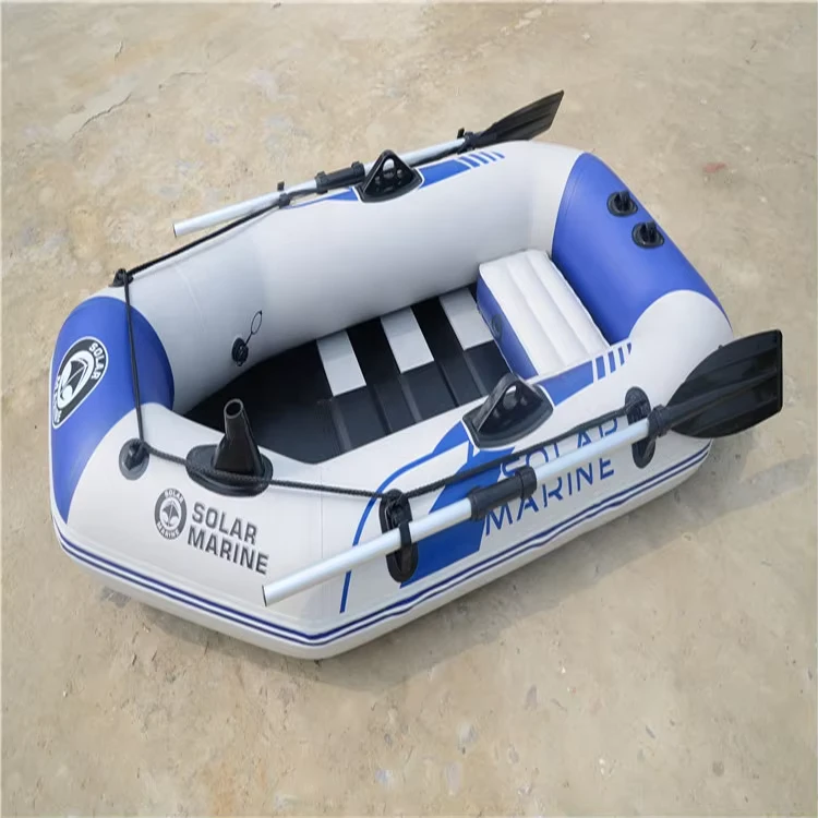 Kayak Boat With Big 2.3m PVC Fabric Inflatable Boat for Fishing Air Deck Boat for River or Lake Fishing