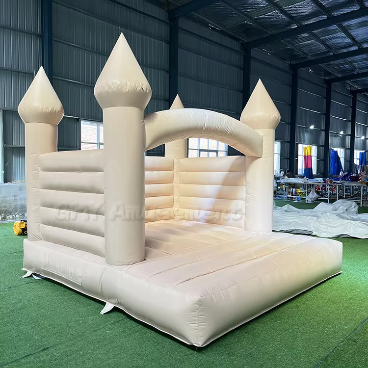 Castello Gonfiabile di Colore Khaki, Castillo Inflable, Casa Gonfiabile Commerciale