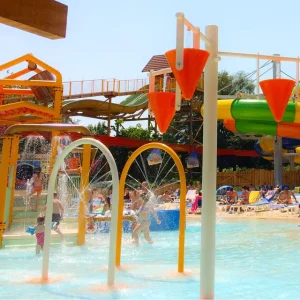 Kids Adult Water Spray Swimming Pool Water Park Toys Custom Water Playground Toy Equipment Plastic