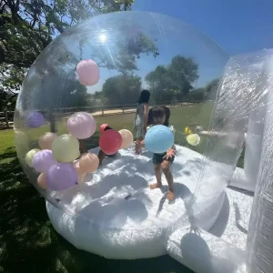 Kids Balloons Fun House Clear Inflatable Crystal Igloo Dome Bubble Tent Transparent Inflatable Bubble Balloons House for Party
