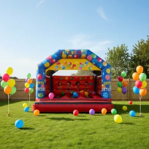 어린이 생일용 인플레이터 점퍼 바운서 바운시 캐슬 점핑 상업용 바운스 하우스 13x13ft 500KG 용량 파티 렌탈용