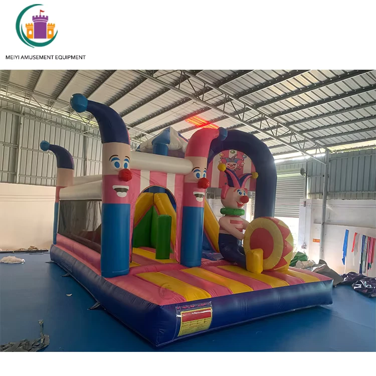 Kids Bounce House Commercial Size Inflatable Indoor and Outdoor Bounce House Combo Wet Dry Slide PVC Inflatable Castle