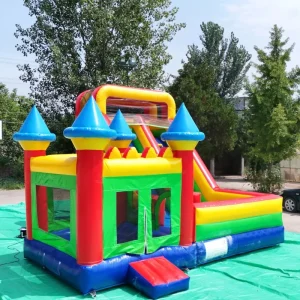 Kids Bounce House Inflatable Combo Commercial Grade Heavy Duty PVC Eco Friendly Jumping Castle for Kids Party Rental