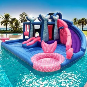 Kids Camp Brand PVC Inflatable Bouncy Castle Jump House for Kids Parties Commercial Use Custom Size