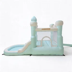 Kids Combo Inflatable Bounce Castle With Slide Mini Outdoor Inflatable Playground for Family Party