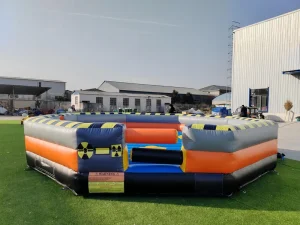 Kids Eco Friendly Inflatable Spin Machine Game Bouncy Castle Bounce House and Bouncing Castle for Commercial Use PVC Material